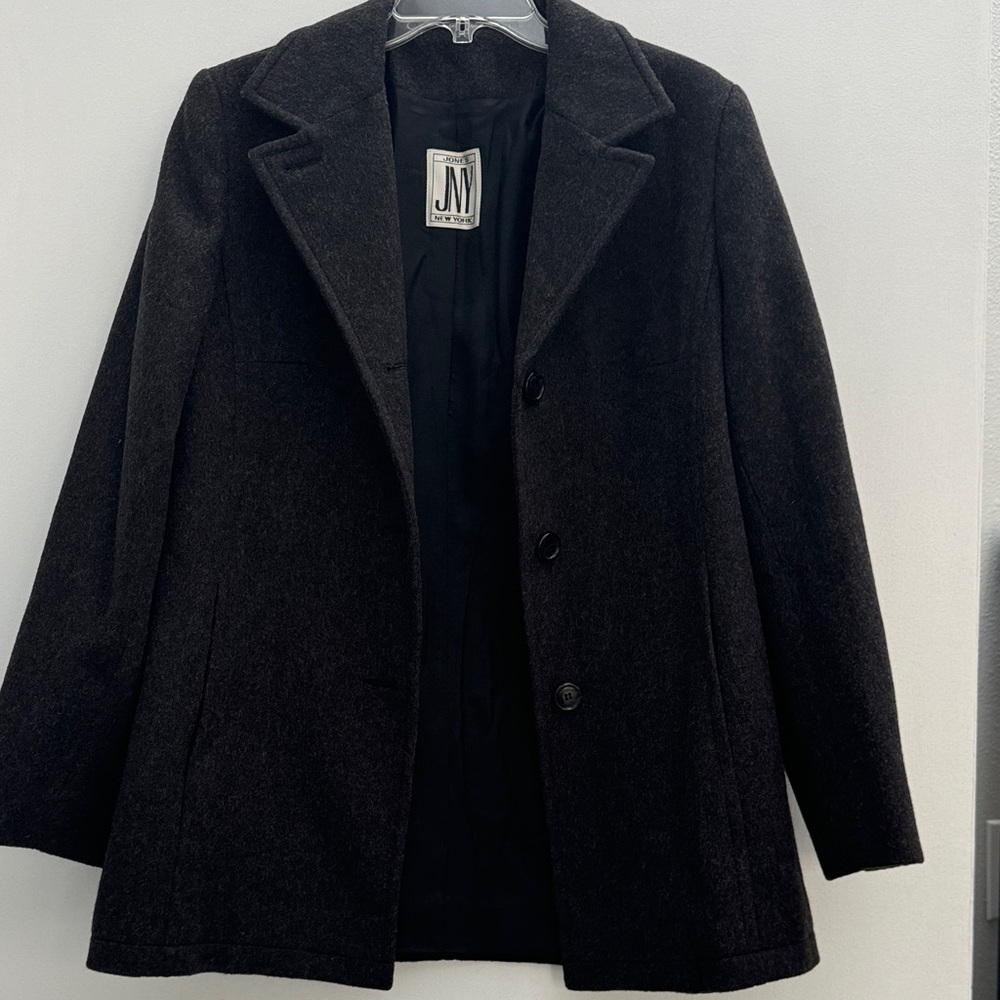 Jones New York Wool Peacoat